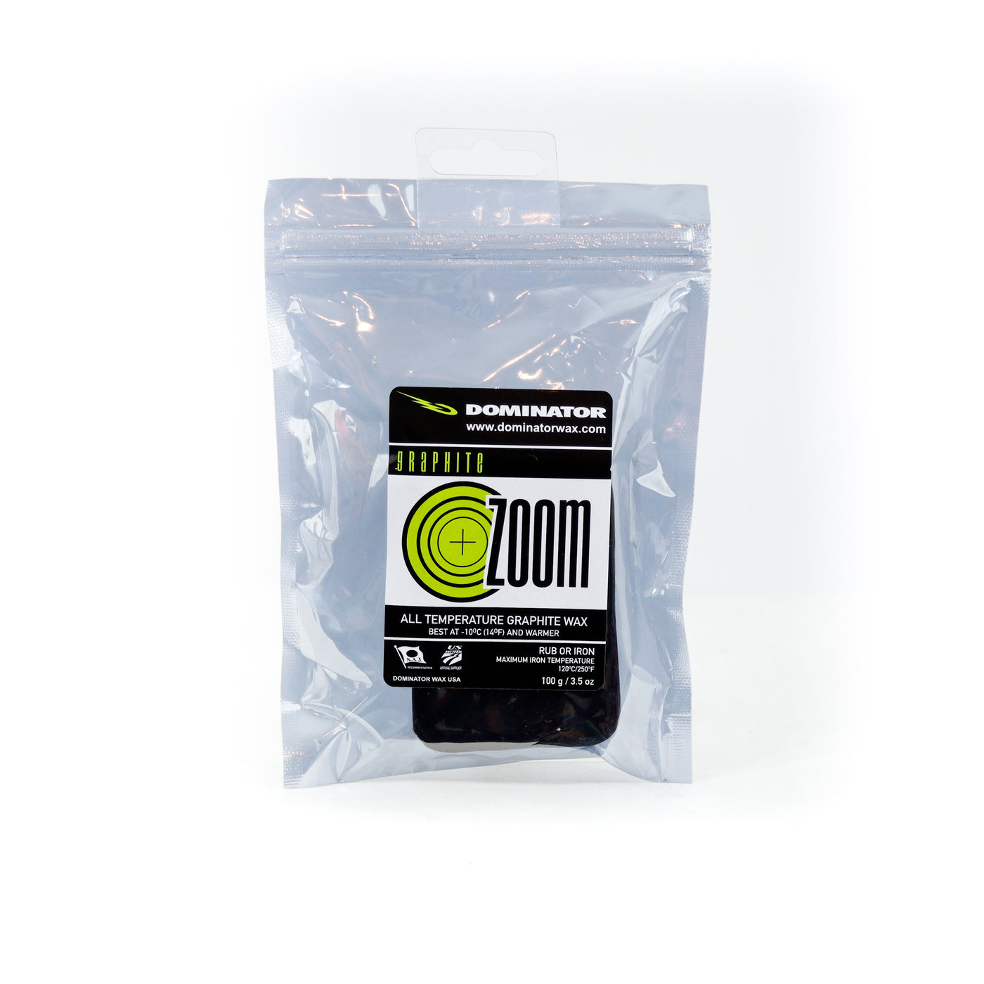 Dominator Zoom Graphite - 100g SKI & SNOWBOARD WAX Dominator   