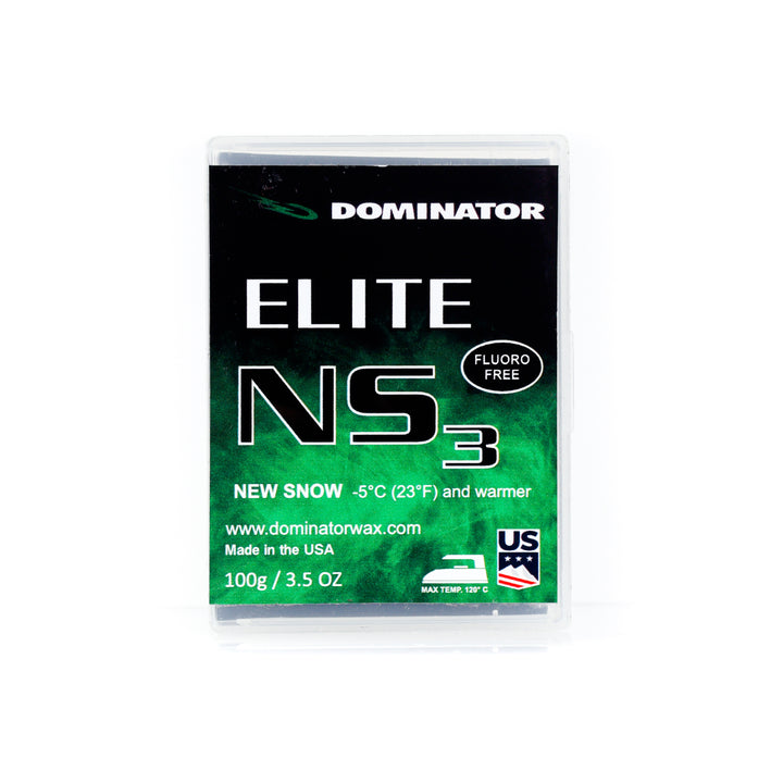 Dominator Elite NS3 Warm New Snow Wax - 100g SKI & SNOWBOARD WAX Dominator   
