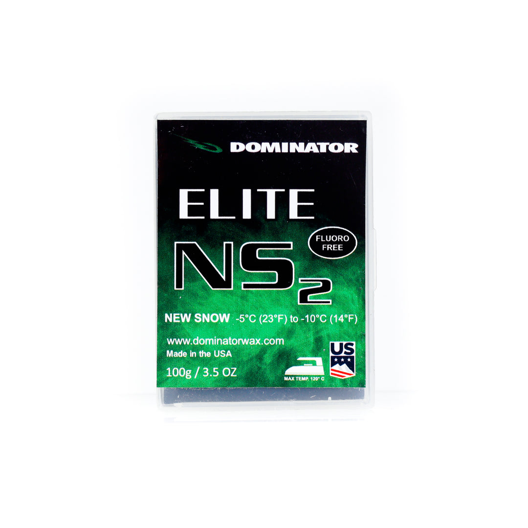 Dominator Elite NS2 Mid Temp New Snow Wax - 100g SKI & SNOWBOARD WAX Dominator   