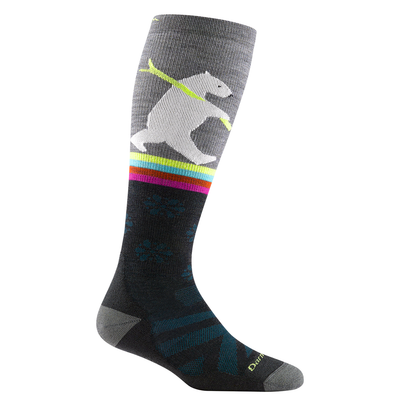 Darn Tough Due North Women's Midweight Ski Sock APPAREL DARN TOUGH VERMONT Black Small 