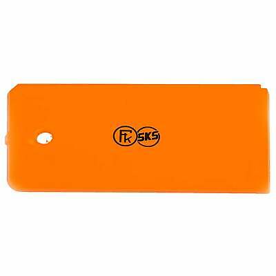 FK SKS Molded Wax Scraper WAXING TOOLS FK SKS Orange  