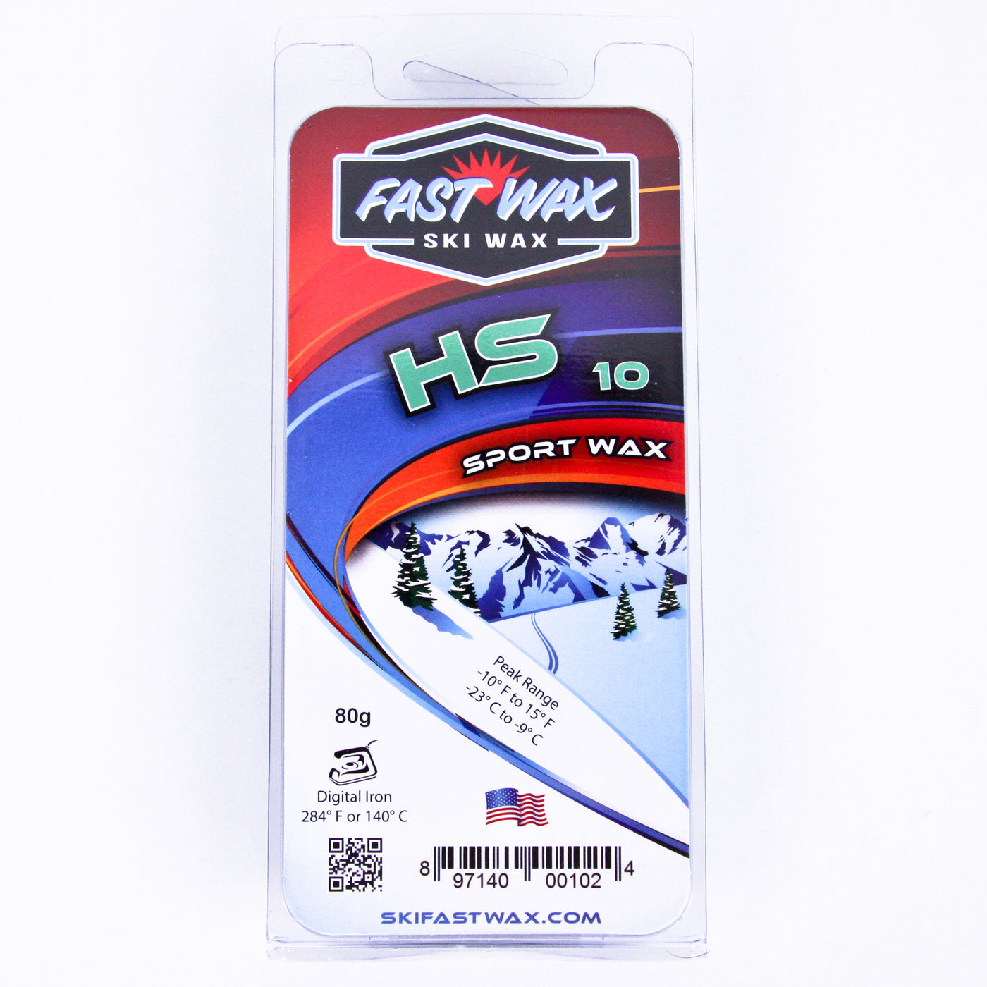 Fast Wax HS10 - 80g SKI & SNOWBOARD WAX Fast Wax   