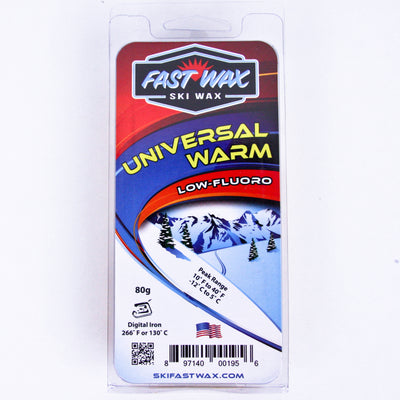 Fast Wax Warm Low Fluoro Wax - 80g - DISCONTINUED SKI & SNOWBOARD WAX Fast Wax   