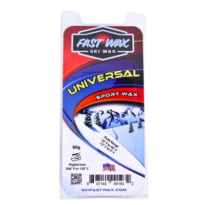 Fast Wax Universal Sport Wax - 80g SKI & SNOWBOARD WAX Fast Wax   