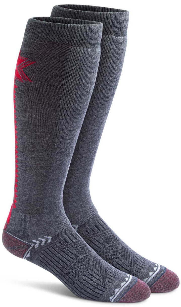 Fox River Chamonix Women's Ski Socks APPAREL Fox River Charcoal S 
