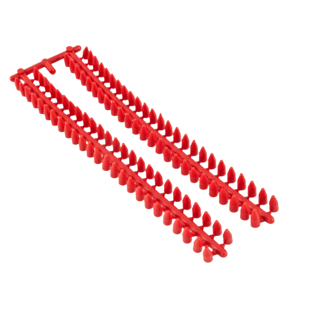 Strip of Binding Hole Plugs - Red - 100 pieces TUNING EQUIPMENT Wintersteiger   