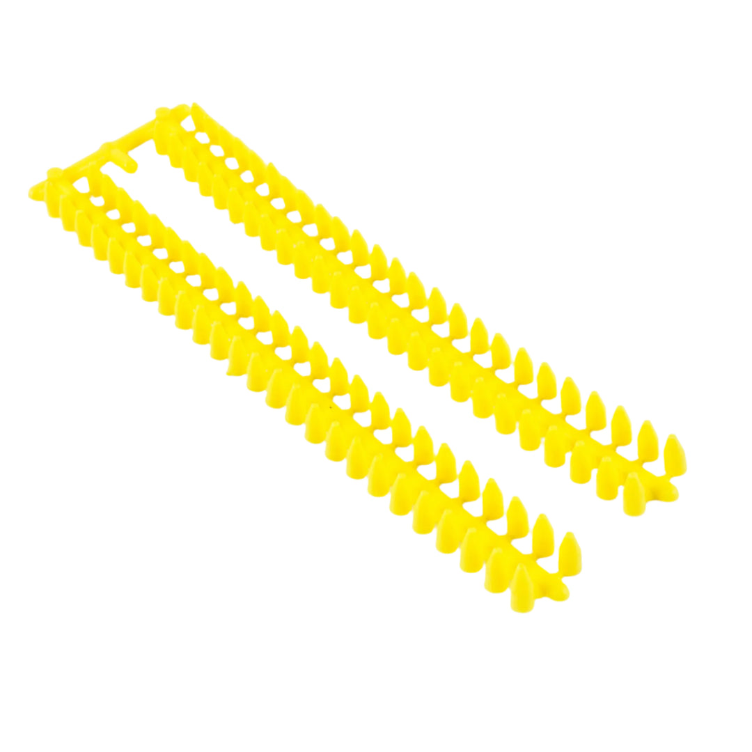 Strip of Binding Hole Plugs - Yellow - 100 pieces TUNING EQUIPMENT Wintersteiger   