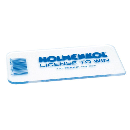 Holmenkol Plastic Wax Scraper - 3mm WAXING TOOLS Holmenkol   