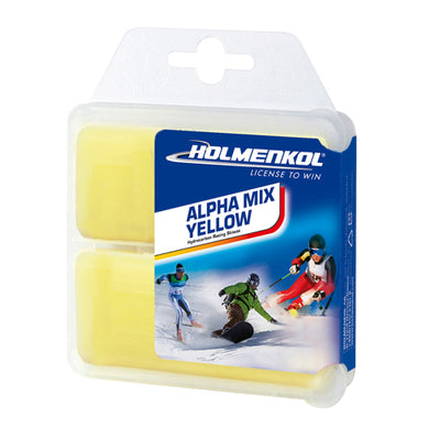 Holmenkol Alpha Mix Yellow Wax - 70g SKI & SNOWBOARD WAX Holmenkol   