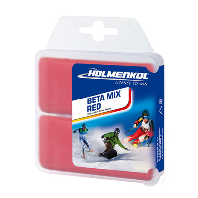 Holmenkol BetaMix Red Ski Wax - 70g SKI & SNOWBOARD WAX Holmenkol   