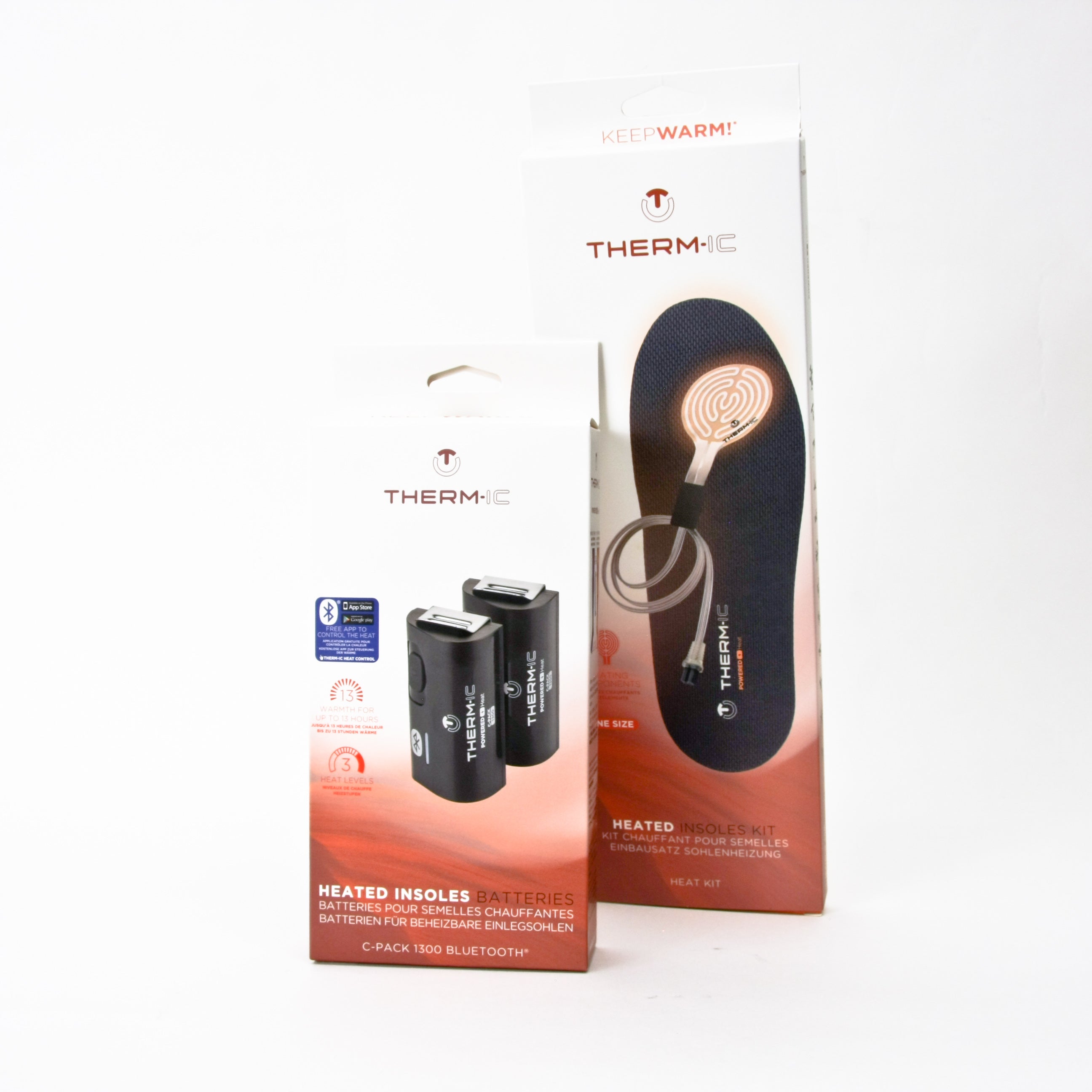 Therm-ic C-Pack 1300 Bluetooth Heat Kit | Footwarmers & Boot