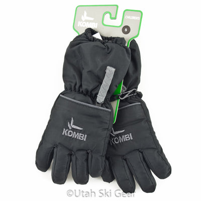 Kombi Gondola II Kid's Ski Gloves APPAREL Kombi Black Small 