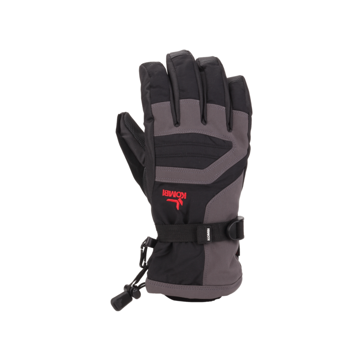 Kombi Storm Cuff Ski Gloves - Men's - 1600 APPAREL Kombi Black Gunmetal Small 