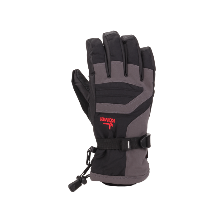 Kombi Storm Cuff III Ski Gloves - Men's - 1600 APPAREL Kombi Black Gunmetal Small 