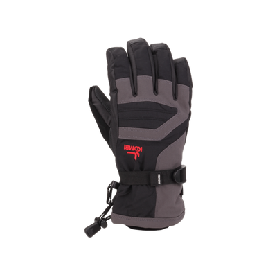 Kombi Storm Cuff Ski Gloves - Men's - 1600 APPAREL Kombi Black Gunmetal Small 
