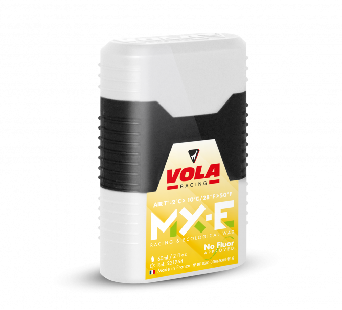 VOLA MX-E Yellow Warm Liquid Wax | 60ml SKI & SNOWBOARD WAX Vola   