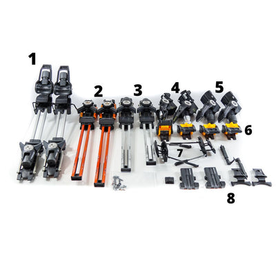 Naxo AT Binding Spare Parts - NX01, NX22 - USED SKI BINDINGS Naxo   