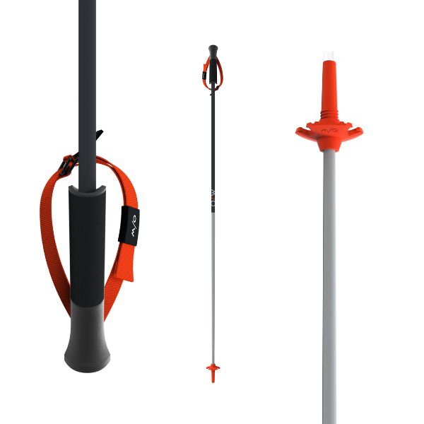 One Way GT 14 Alpine Ski Poles - 2025 SKI POLES One Way 125cm