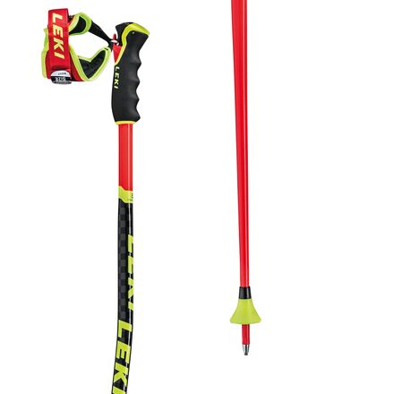 Leki WCR GS 3D Aluminum Alpine Ski Race Poles | 2026 SKI POLES Leki