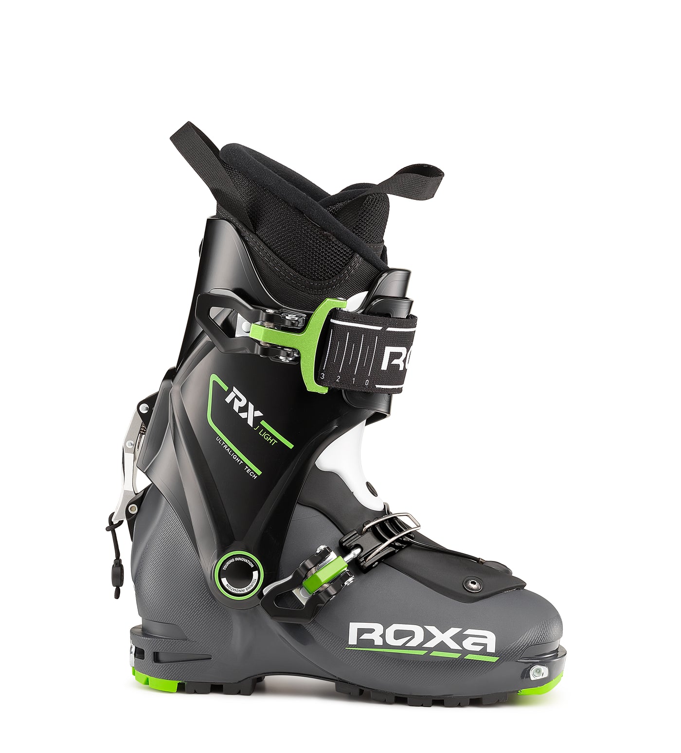 Roxa  RX J TI Light Junior Touring Boots - 2024 SKI BOOTS Roxa 21.5 Anth/ Blk  