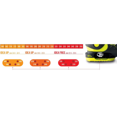 Roces IDEA Up Adjustable Youth Ski Boots | Size 19.0 - 22.0 MP SKI BOOTS Roces   