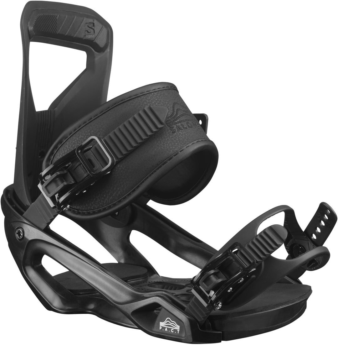 Salomon Pact Men's Snowboard Bindings | 2024 SNOWBOARD BINDINGS Salomon Large Black 