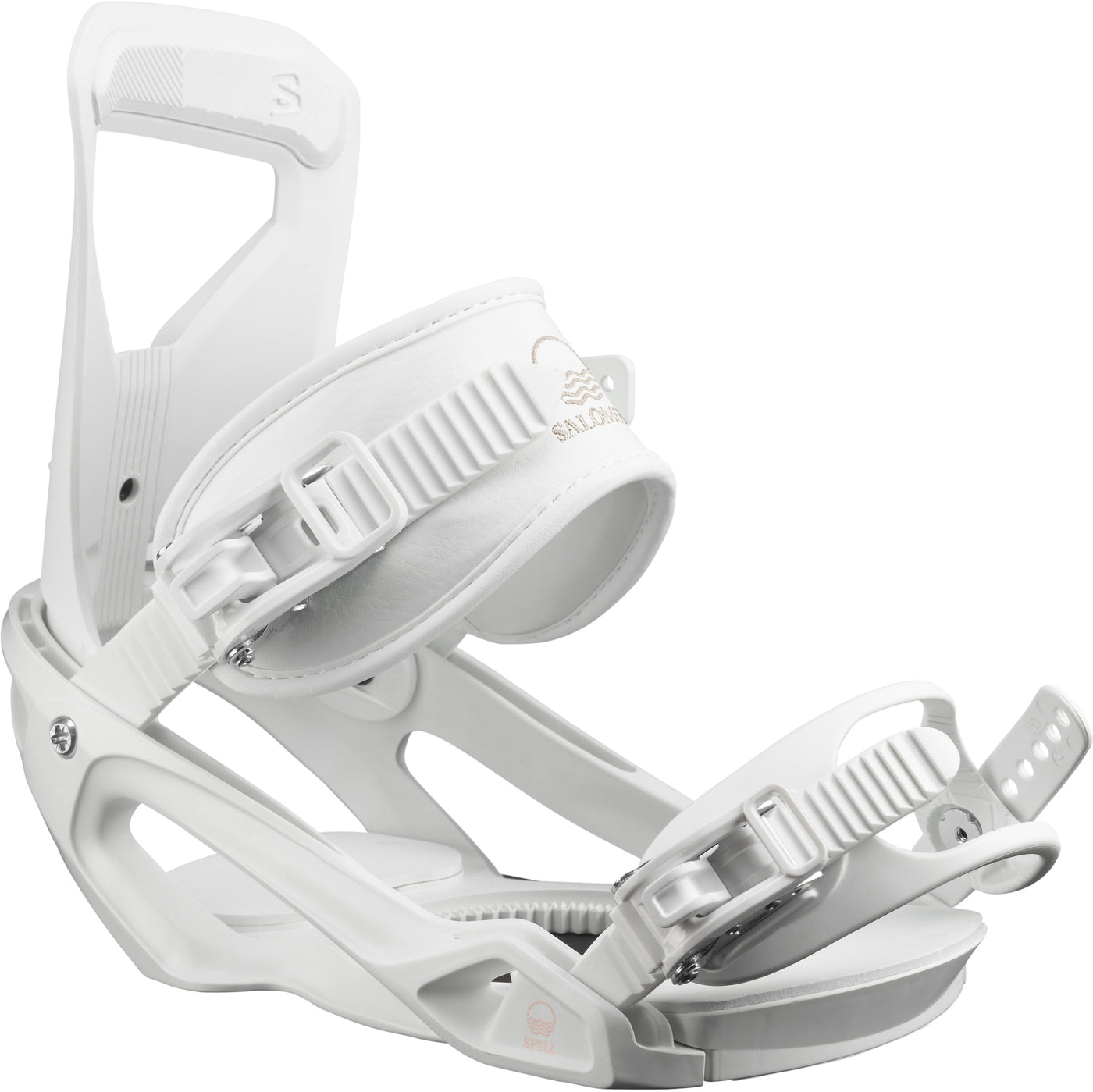 Salomon Spell Women's Snowboard Binding - 2024 SNOWBOARD BINDINGS Salomon Medium White 