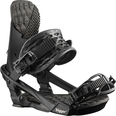 Salomon Trigger Men's Snowboard Binding | 2022/23 SNOWBOARD BINDINGS Salomon Large Black - DISCONTINUED 