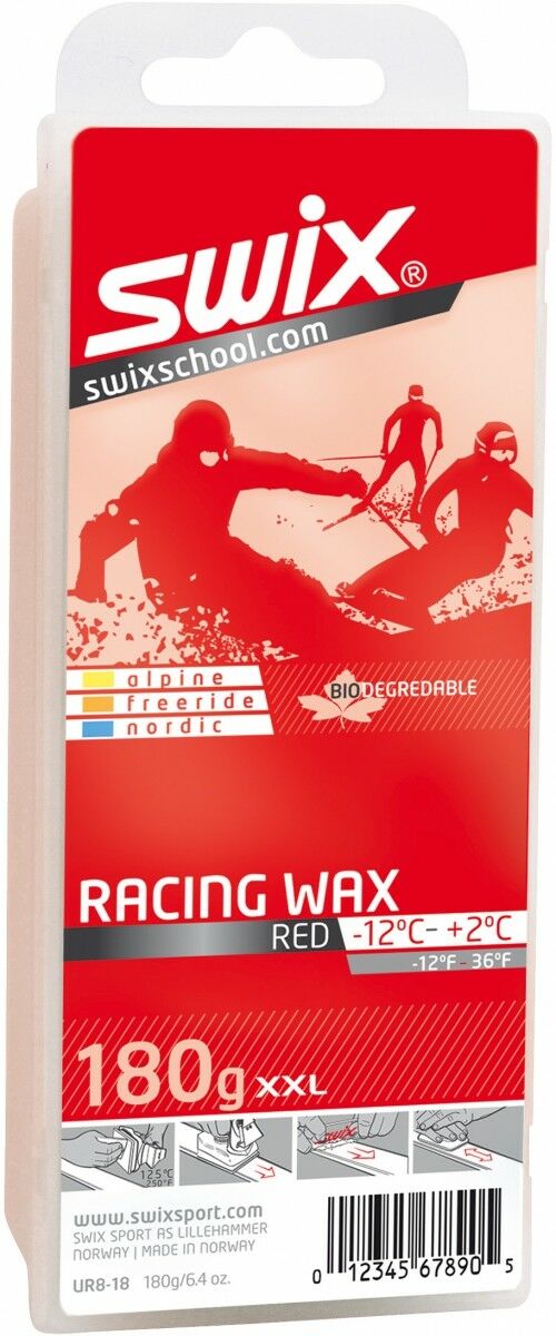 Swix UR8 Red Bio Training Wax 180g SKI & SNOWBOARD WAX Swix   