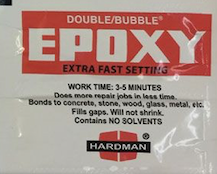 Hardman Epoxy-Fast Setting, Base Repair BASE REPAIR Wintersteiger