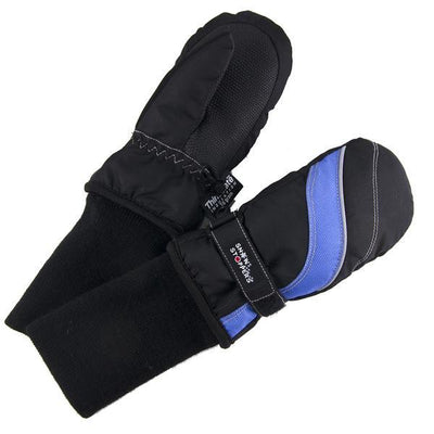 Snowstoppers Junior Ski and Snowboard Mittens APPAREL Snowstoppers Blue Small 