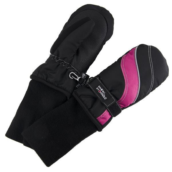 Snowstoppers Junior Ski and Snowboard Mittens APPAREL Snowstoppers Pink Small 