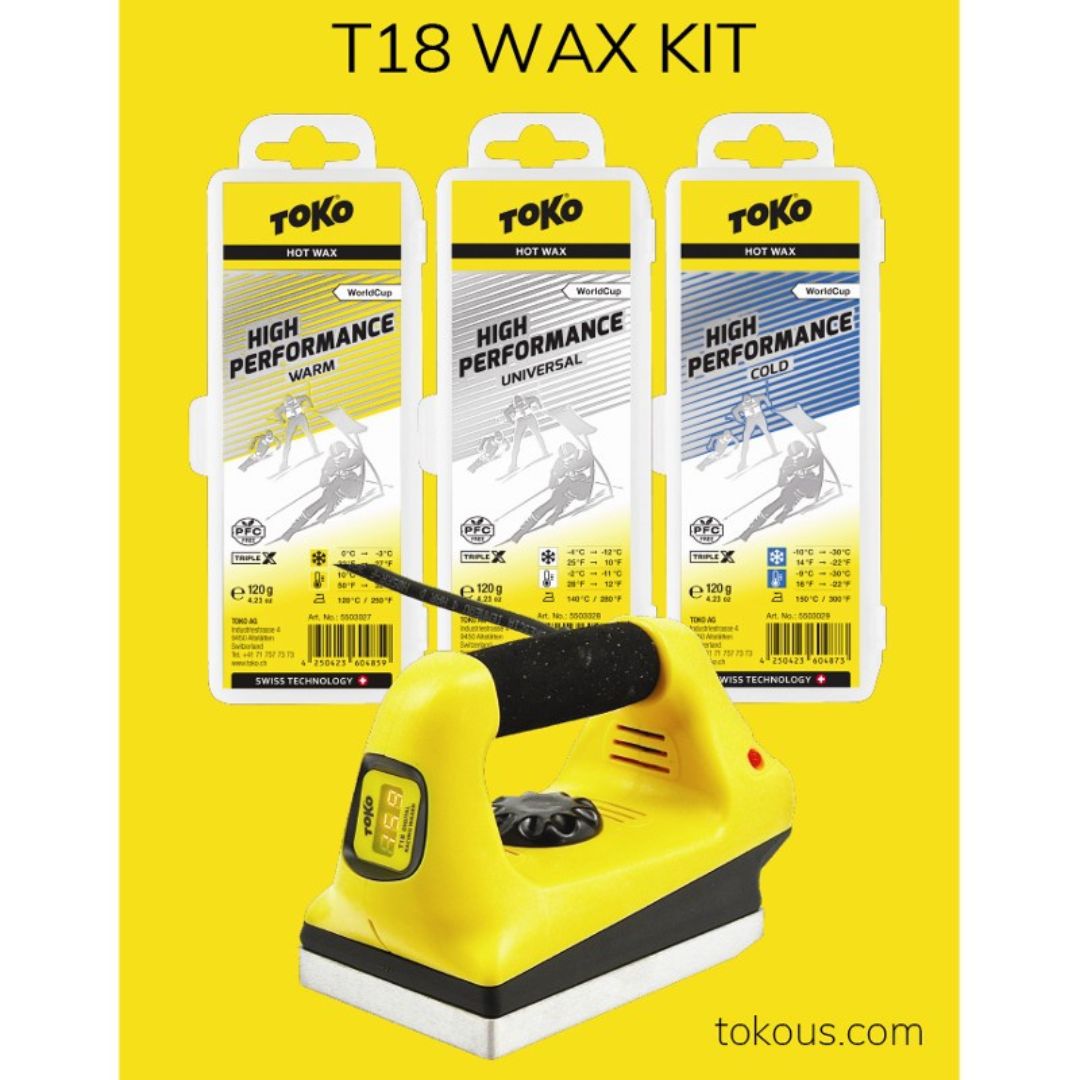 Toko T18 High Performance Wax Kit SKI & SNOWBOARD WAX Toko   