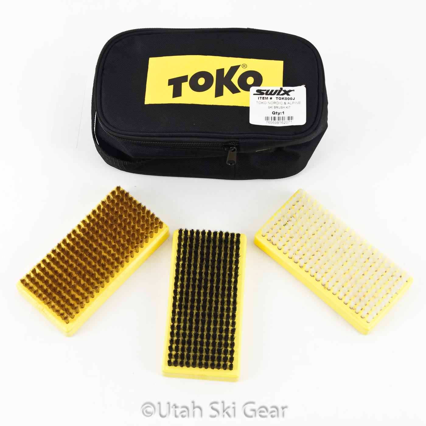 Toko Nordic & Alpine Ski Brush Kit WAXING TOOLS Toko   