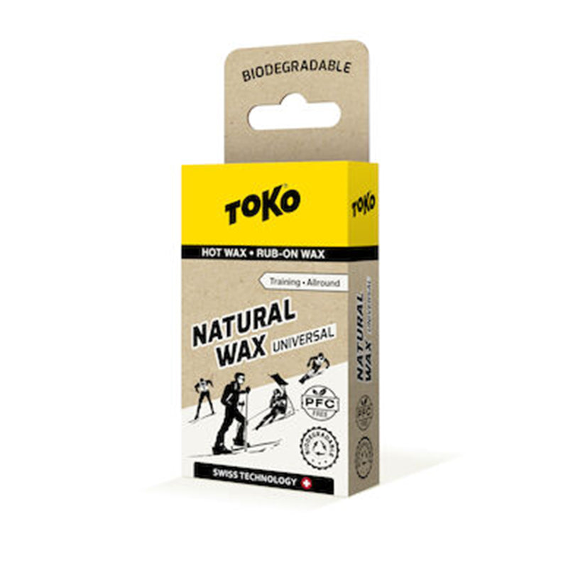 Toko Bionic Natural Performance Ski and Snowboard Hot Wax 40g SKI & SNOWBOARD WAX Toko   