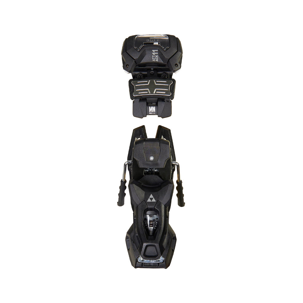 Fischer Attack 11 MN Alpine Ski Bindings 2023 | Black SKI BINDINGS Fischer 85mm  