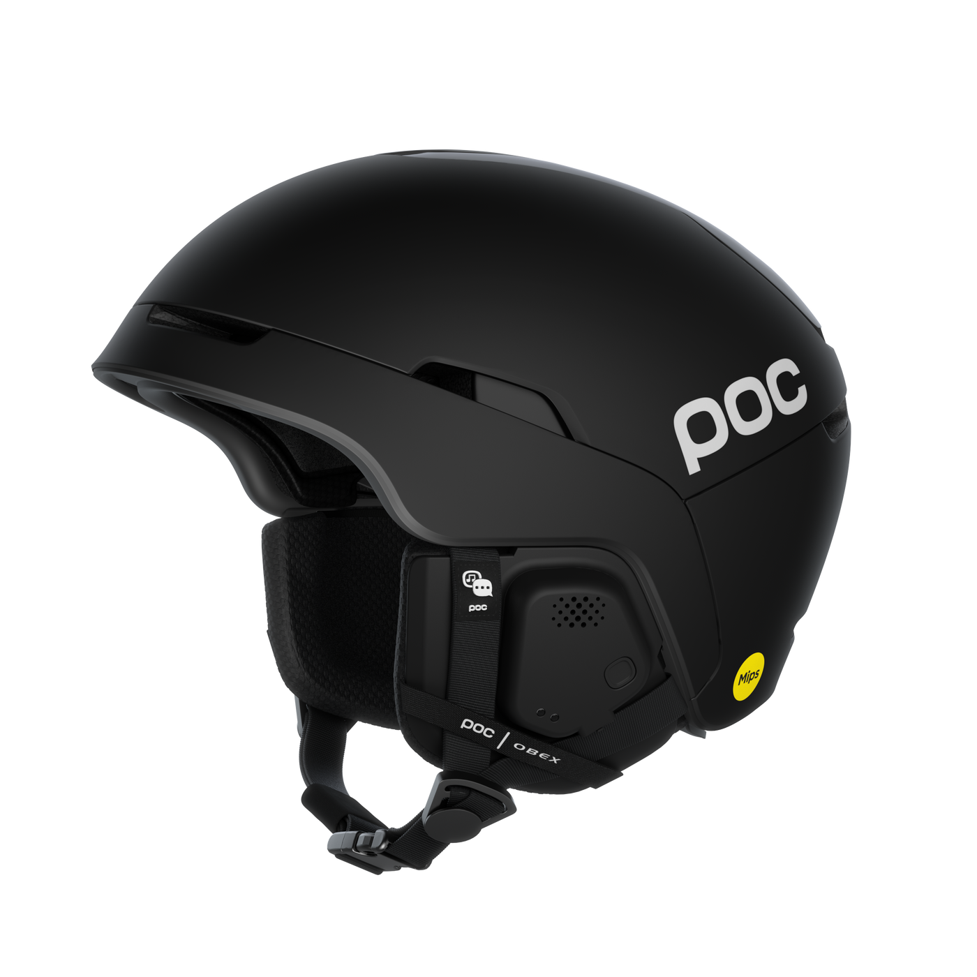 POC Obex MIPS Communication Helmet HELMETS POC Uranium Black Matte XS-S 