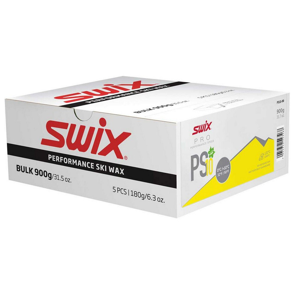 Swix PS10 Yellow 900g - Performance Speed SKI & SNOWBOARD WAX Swix   