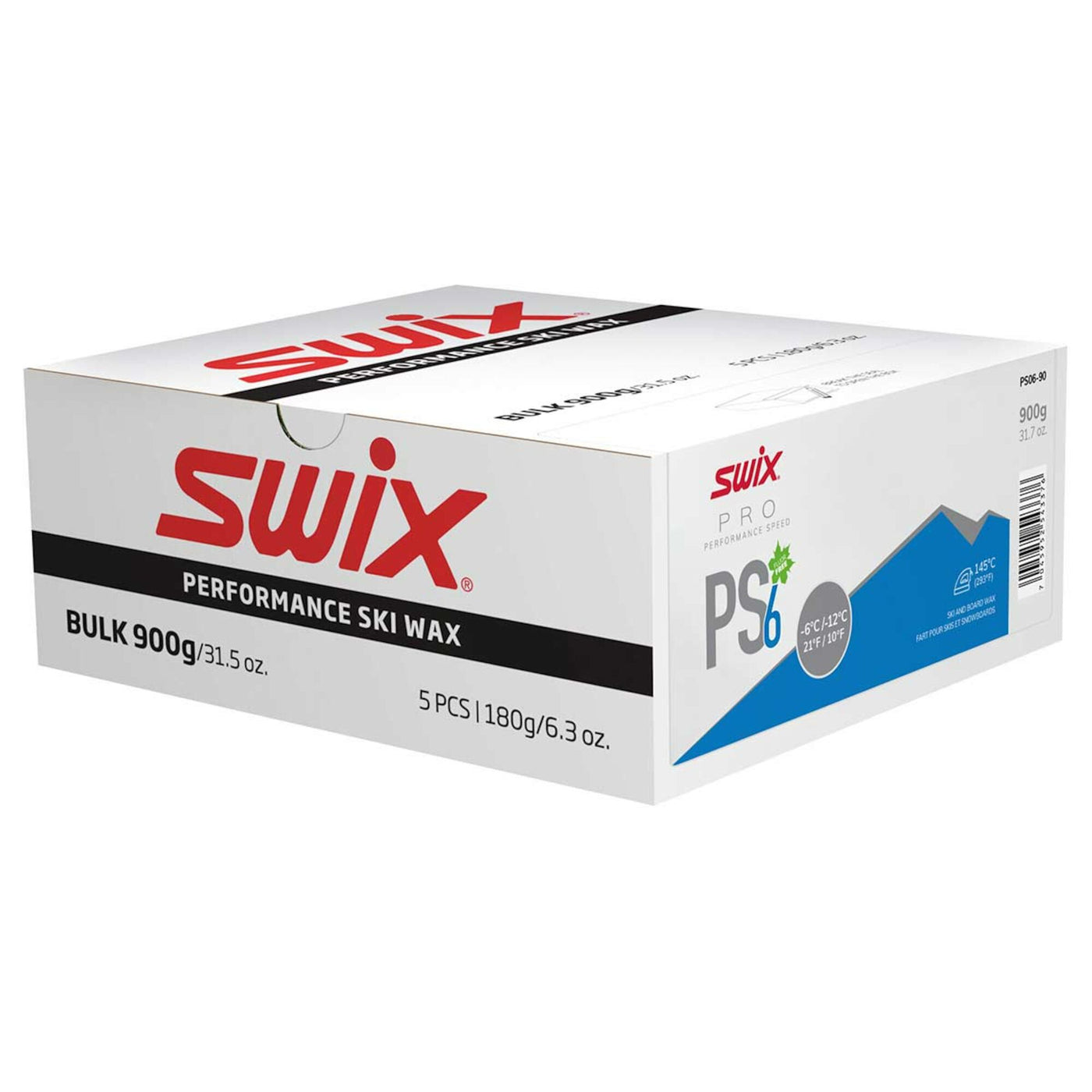 Swix PS6 Blue 900g - Performance Speed SKI & SNOWBOARD WAX Swix   