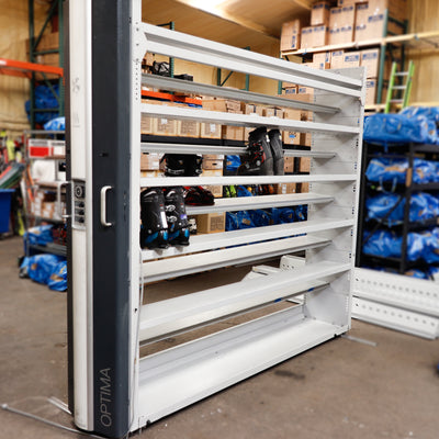 Ski/Snowboard Boot Drying Storage Rack - Wintersteiger Easystore Optima - 100 Ski/Snowboard Boot Pair Capacity - USED