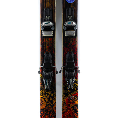185cm Nordica El Capo 2014 All Mountain Skis + Marker Griffon Bindings (Compacted Edge) | Used SKIS Nordica   
