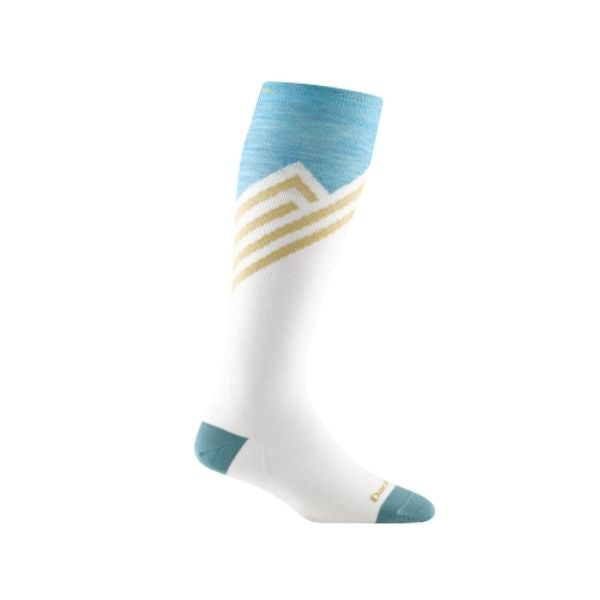 Darn Tough Women's Peaks Ultra-Lightweight Ski Socks APPAREL DARN TOUGH VERMONT S White 