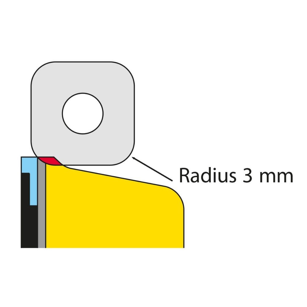 Toko Spare Knives Radius 3 Blade | 5549846 EDGE TOOLS Toko   