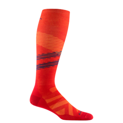 Darn Tough Men's Pennant Ultra-Lightweight Ski Sock APPAREL DARN TOUGH VERMONT Flame M 