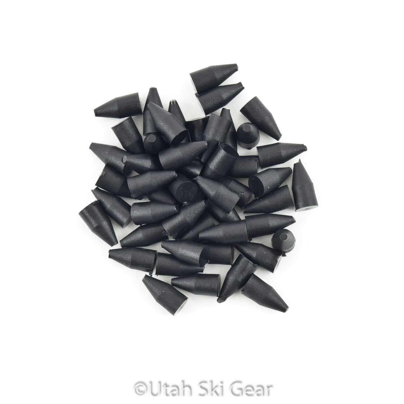 Utah Ski Gear Black Ski Hole Plugs, 50 ct BINDING MOUNTING Utah Ski Gear black  