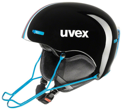Uvex HLMT 5 Ski Race Helmet HELMETS Uvex 52-55 cm Black-Blue 