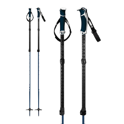 G3 Via Aluminium Adjustable Ski Poles SKI POLES G3 115-145cm  