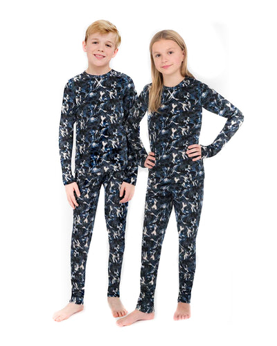 Kids Terramar Thermafleece 4.0 2pc Set Baselayer APPAREL Terramar In Motion Point XS 