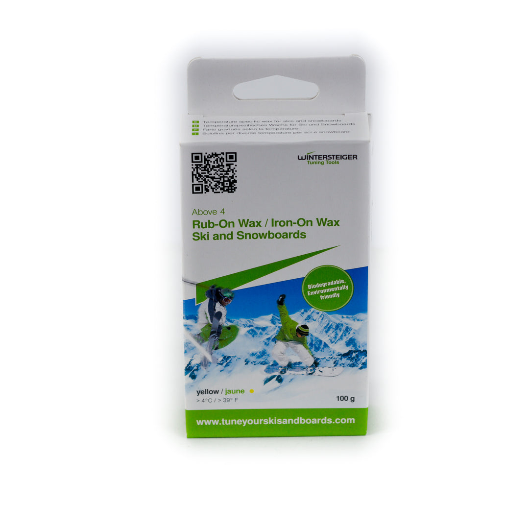 Wintersteiger Warm Rub-On/ Iron-On Ski and Snowboard Wax | 100g SKI & SNOWBOARD WAX Wintersteiger   