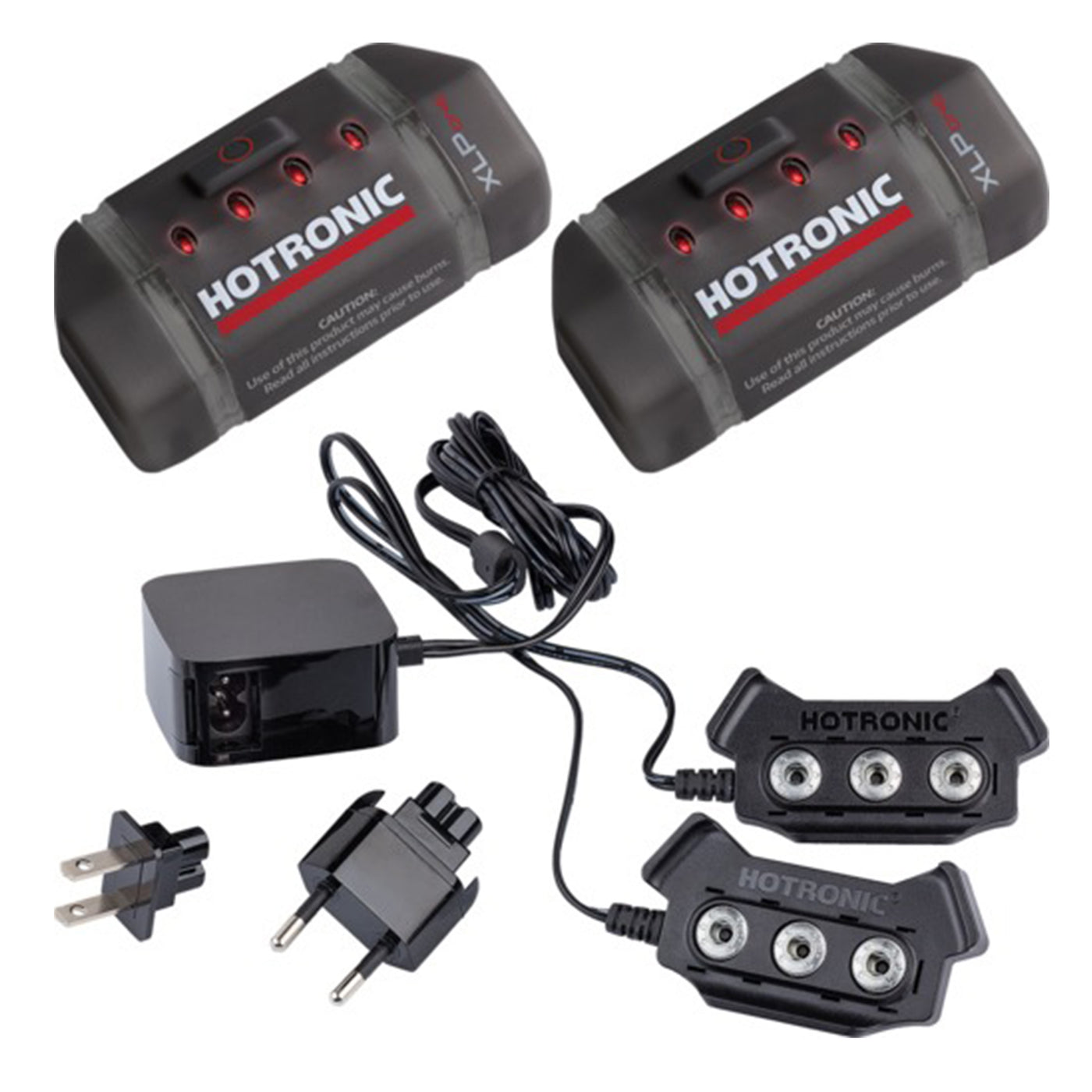 Hotronic XLP One Power Set Sock Warmer Battery Pack (Open Box Return!) HEATED ACCESSORIES Hotronic All Parts Included